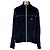 Céline Giacca in Velluto con Zip Velour Navy