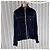 Céline Giacca in Velluto con Zip Velour Navy - vista 3