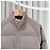 Hermès Celia Nylon Steppjacke Beige Braun - Ansicht 4