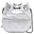 Chanel Borsa a secchiello Gabrielle, borsa a tracolla e borsa crossbody Argento - vista 3