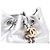 Chanel Borsa a secchiello Gabrielle, borsa a tracolla e borsa crossbody Argento - vista 6
