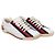Gucci Sneakers in PVC con logo GG e cuciture tricolore Bianco - vista 3