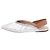 Miu Miu Slingback-Flachschuhe mit kubischem Silberband