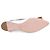 Miu Miu Slingback-Flachschuhe mit kubischem Silberband - Ansicht 5