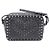 Valentino Bolso de Hombro y Bolso Bandolera Heart Rockstud Negro