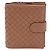 Bottega Veneta Cartera de mujer de piel Nappa Intrecciato Castaño