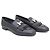 Hermès Mocassini Royal da donna con logo argento Nero - vista 3