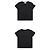 Moncler T-shirt per bambini con logo con scritte ricamate (Nero) - vista 3