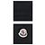 Moncler T-shirt per bambini con logo con scritte ricamate (Nero) - vista 4