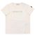 Moncler T-shirt con logo ricamato (Ivory) Bianco