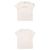Moncler T-shirt con logo ricamato (Ivory) Bianco - vista 3