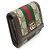 Gucci Tarjetero de lona Ophidia GG Supreme Castaño - vista 3
