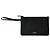 Burberry Clutch Pouch in pelle granulata con tracolla nero - vista 6