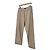 Prada Pantaloni larghi in cotone con logo Triangle da uomo Beige Marrone - vista 2