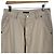 Prada Pantaloni larghi in cotone con logo Triangle da uomo Beige Marrone - vista 6