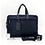 Prada Sac porte-documents cabas en nylon Saffiano Navy Bleu