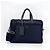 Prada Sac porte-documents cabas en nylon Saffiano Navy Bleu - vue 5