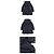 Moncler CHARPAL Long Down Jacket Blue - view 3