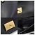 Bottega Veneta Piccola borsa bustina in pelle di vitello nera con catena dorata Nero - vista 7