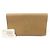 Saint Laurent Clutch Beldujour Monogram in pelle beige Marrone - vista 2