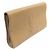 Saint Laurent Clutch Beldujour Monogram in pelle beige Marrone - vista 3