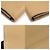 Saint Laurent Clutch Beldujour Monogram in pelle beige Marrone - vista 6