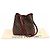 Louis Vuitton Borsa a tracolla NeoNoe Bucket MM Cherry Berry Marrone - vista 2