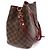 Louis Vuitton Borsa a tracolla NeoNoe Bucket MM Cherry Berry Marrone - vista 3