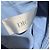 Dior Giacca in denim con cappuccio e zip con logo ricamato Couture Blu - vista 8