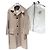 Hermès Cappotto lungo in cotone beige Marrone