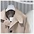 Hermès Cappotto lungo in cotone beige Marrone - vista 4