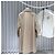 Hermès Cappotto lungo in cotone beige Marrone - vista 7
