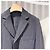 Hermès Virgin Wool Cotton Coat Jacket Grey Brown - view 4