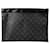 Louis Vuitton Pochette Monogram Eclipse Apollo Clutch Bag Nero  - vista 5
