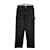 Louis Vuitton Pantaloni Carpenter in Denim Monogram Double Knee Neri Nero - vista 4