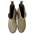 Louis Vuitton Stivaletti Chelsea con platform in scamosciato monogramma Loriot da donna Beige Marrone - vista 12