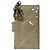 Dior Lady Cannage Kartenetui Accordion Lackleder Sand Beige Braun