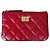 Chanel Mini Classic Pouch aus Kalbsleder Rot Gold - Ansicht 2