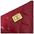 Chanel Mini Classic Pouch aus Kalbsleder Rot Gold - Ansicht 8