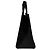 Fendi Borsa tote in cotone, borsa a tracolla, Black, Large Nero - vista 6