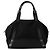 Saint Laurent Borsa Bowling a tracolla in tela a coste con logo ricamato Gosh Nero - vista 5