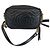 Gucci Mini borsa a tracolla GG Marmont trapuntata Nera Nero - vista 5