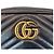 Gucci Mini borsa a tracolla GG Marmont trapuntata Nera Nero - vista 6