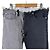 Maison Martin Margiela Pantaloni in denim bicolore Maison Margiela Nero Grigio - vista 6