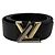 Louis Vuitton Cintura Twist Epi da uomo Nero