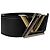 Louis Vuitton Cintura Twist Epi da uomo Nero - vista 7