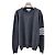 Thom Browne Diagonal gestricktes Armband im Milano-Stich, Grau Braun