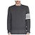 Thom Browne Diagonal gestricktes Armband im Milano-Stich, Grau Braun - Ansicht 8