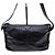 Prada Borsa a tracolla in pelle con logo triangle nero
