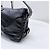 Prada Borsa a tracolla in pelle con logo triangle nero - vista 3